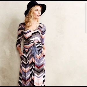 Anthropologie Maeve 'Novela' Jersey Maxi Dress